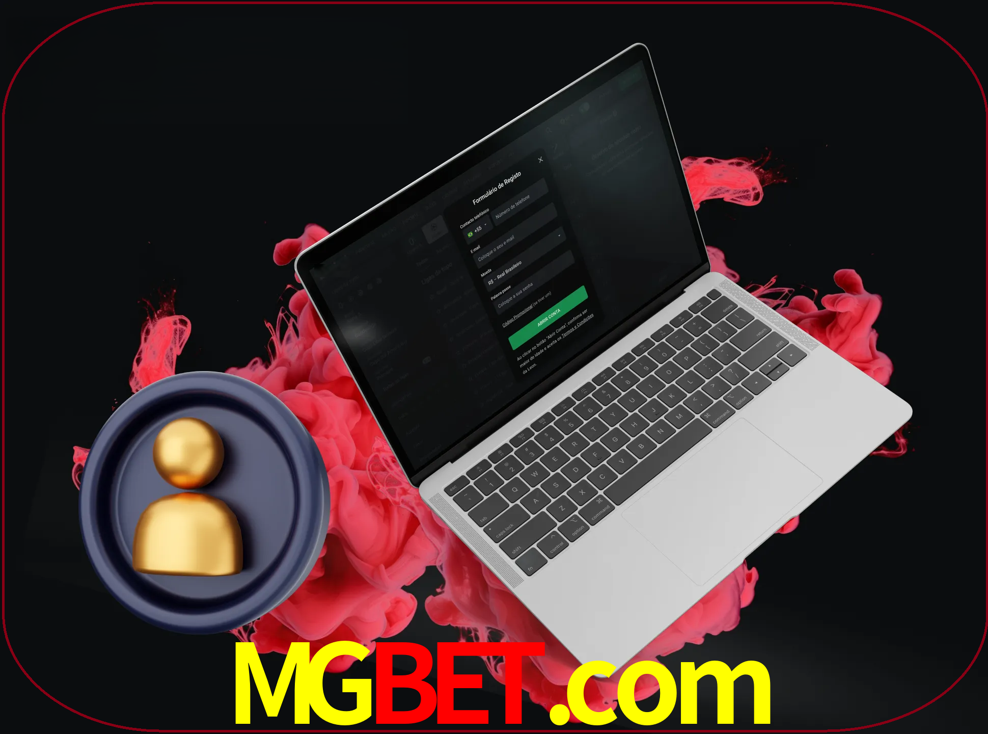 No cabeçalho do site mgbet, clique no botão que o levará a um formulário especial onde terá de introduzir as suas informações actuais.